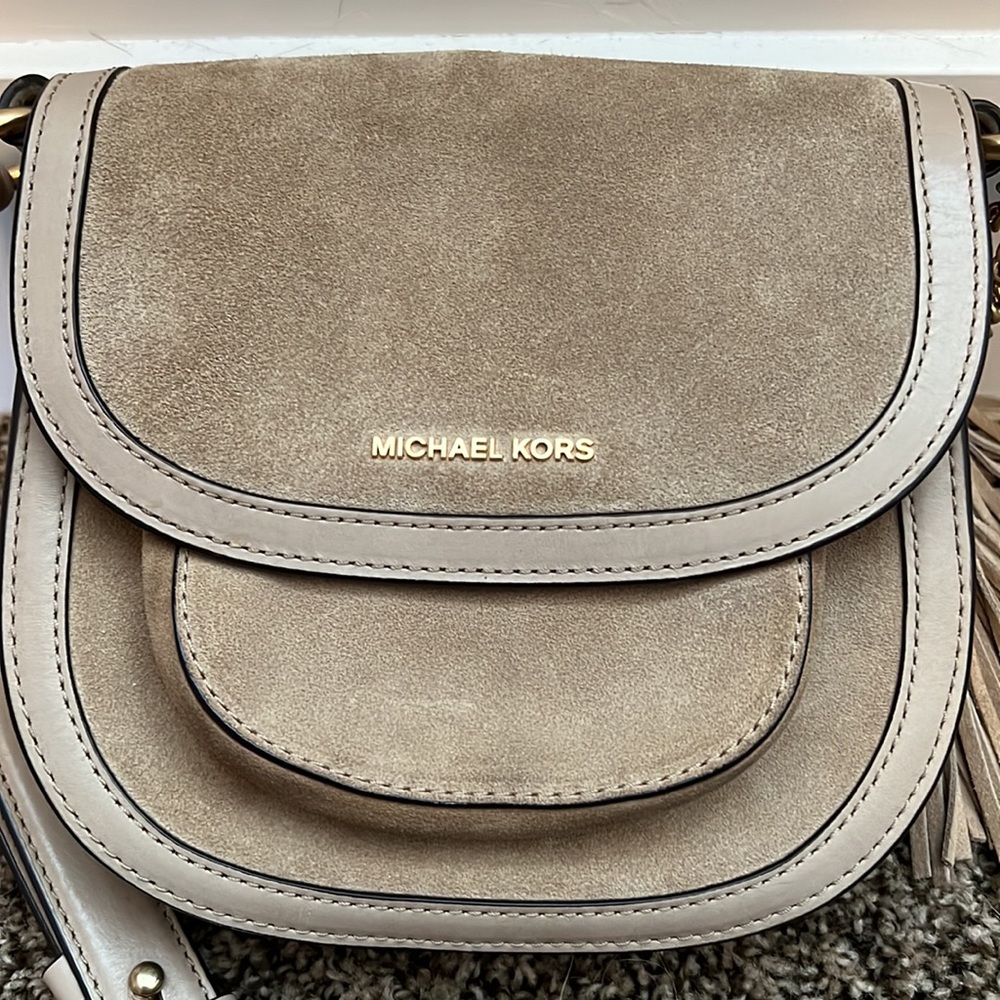 Suede Michael Kors Crossbody - Picture 3 of 13